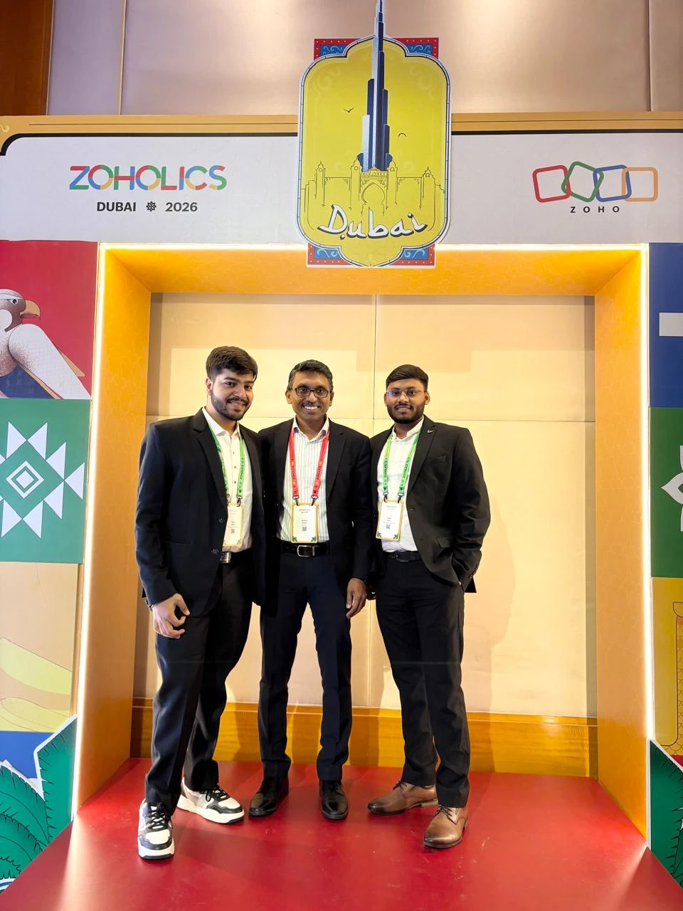 Our team at Zoholics Dubai 2026